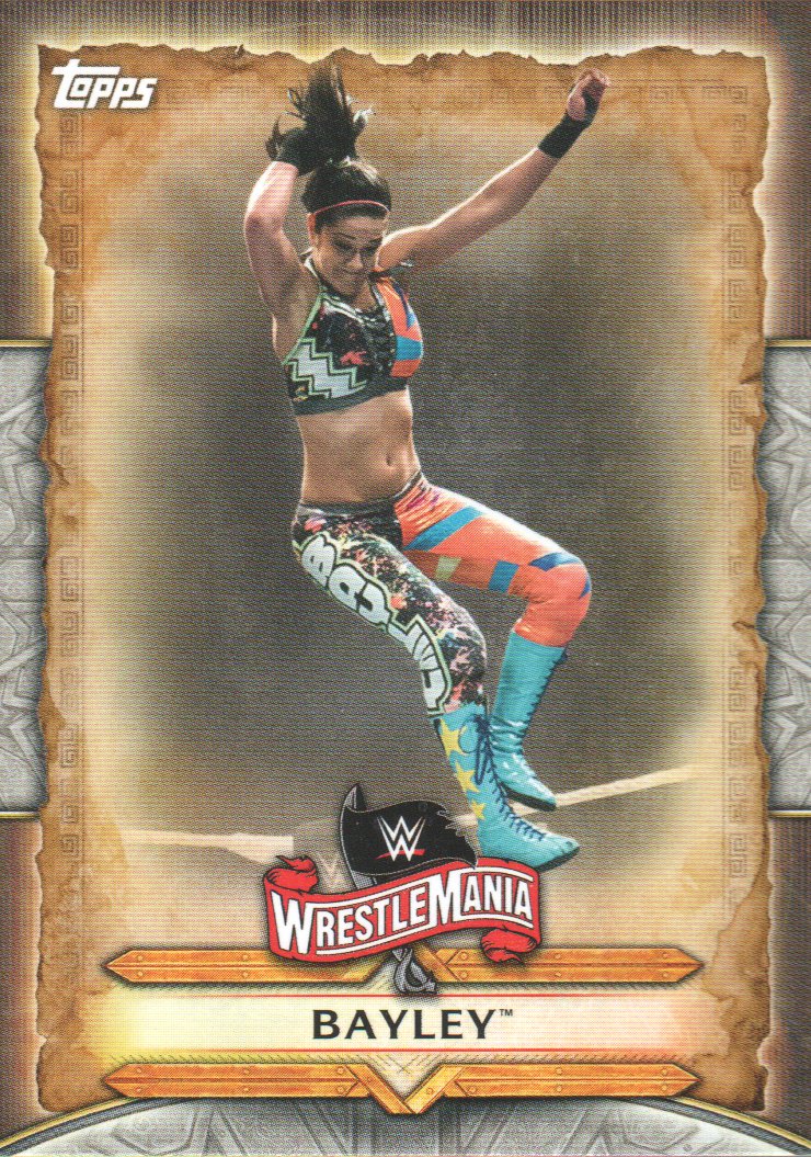 2020 Topps WWE Road To WrestleMania Roster Card #WM-36 Nikki Cross Wrestling Trading Card