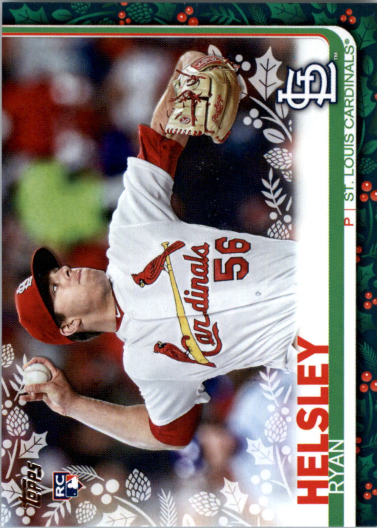 2019 Topps Walmart Holiday Baseball Card Pick (Base)