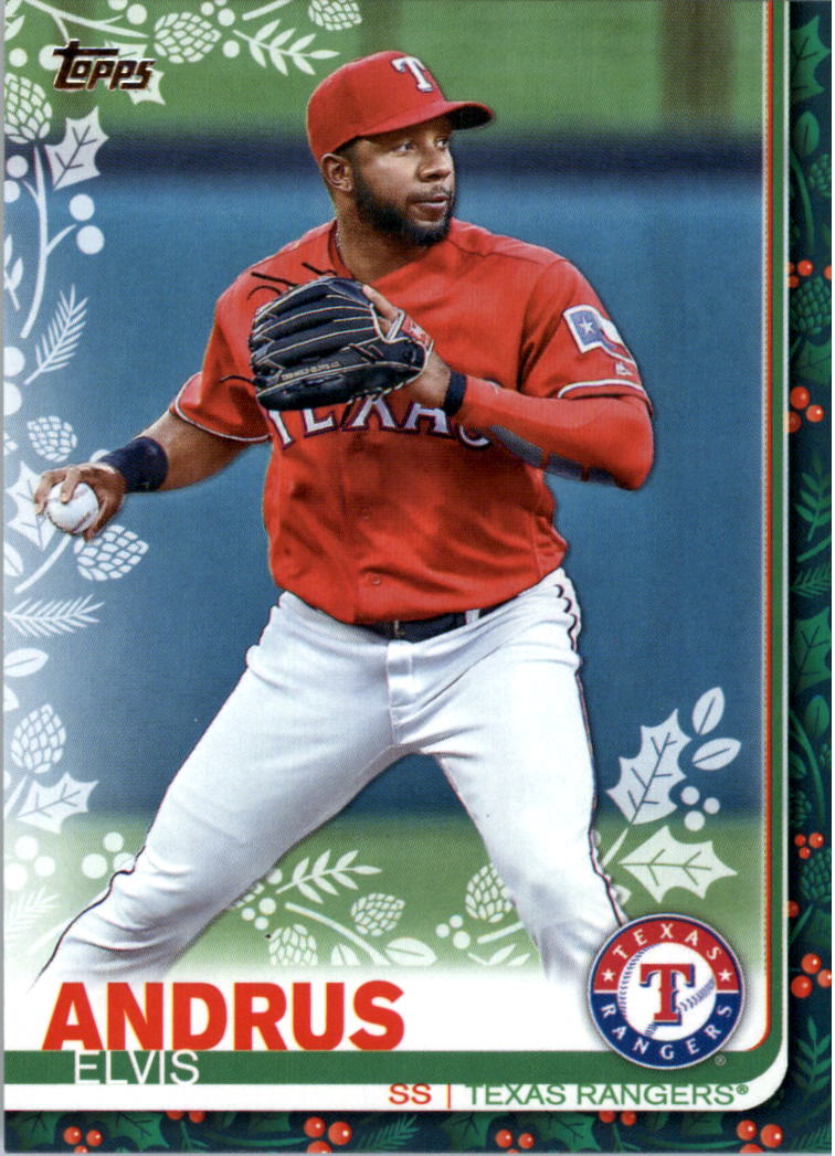 2019 Topps Walmart Holiday Baseball Card Pick (Base)