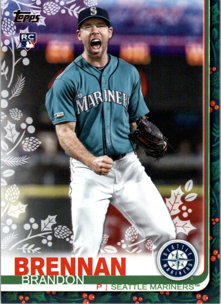 2019 Topps Walmart Holiday Baseball Card Pick (Base)