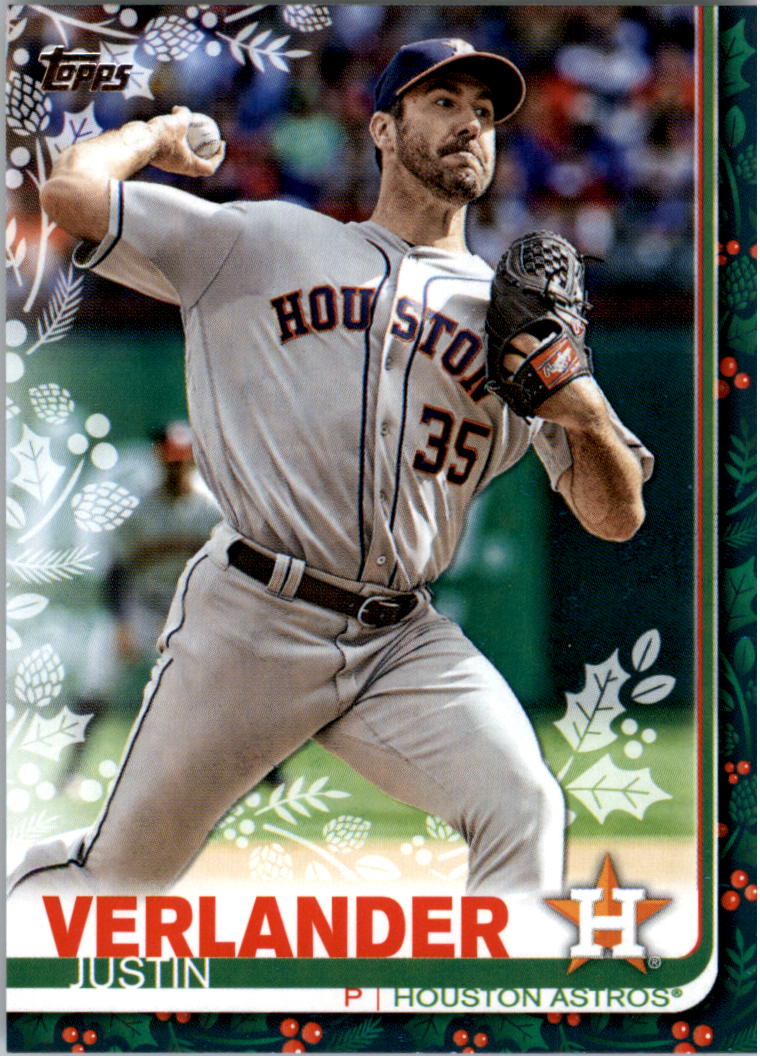 2019 Topps Walmart Holiday Baseball Card Pick (Base)