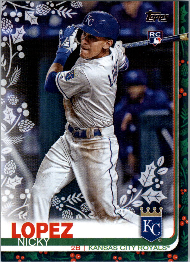 2019 Topps Walmart Holiday Baseball Card Pick (Base)