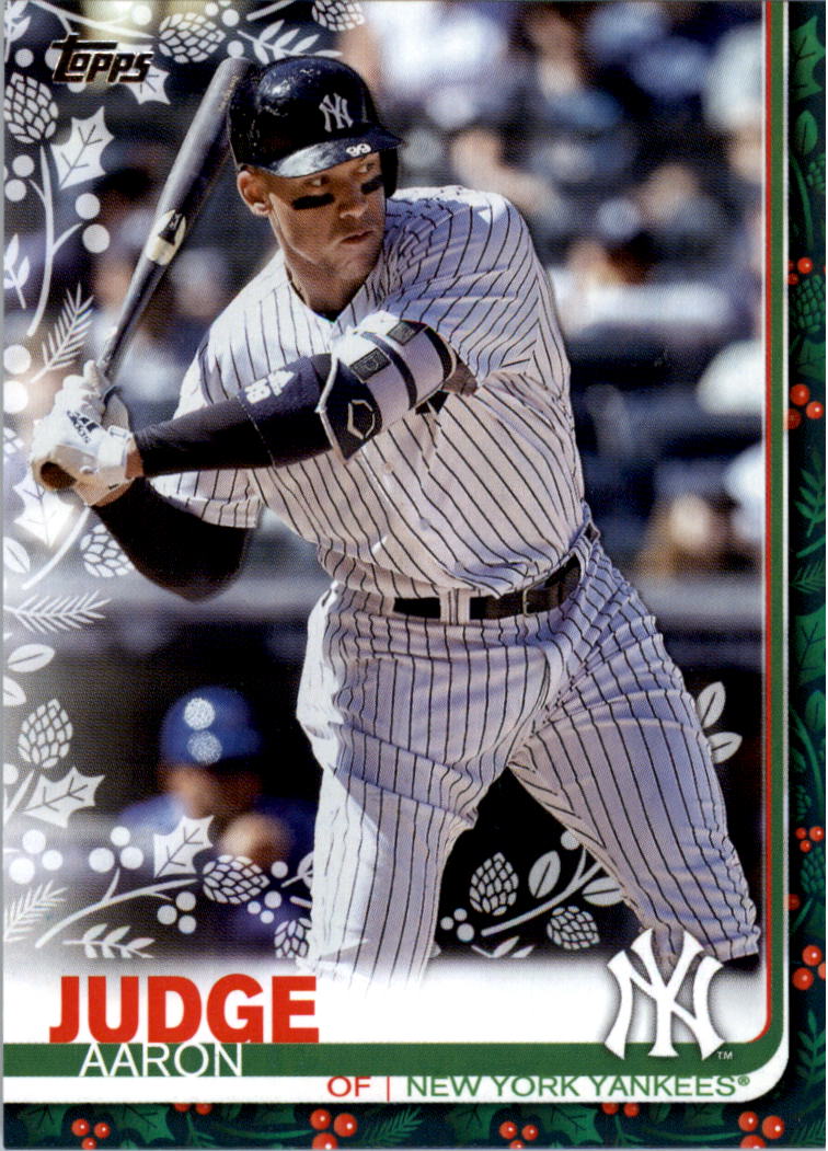 2019 Topps Walmart Holiday Baseball Card Pick (Base)