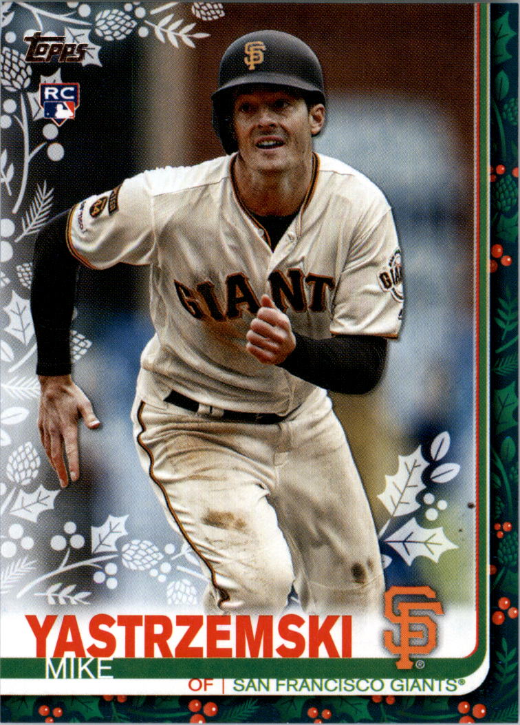 2019 Topps Walmart Holiday Baseball Card Pick (Base)