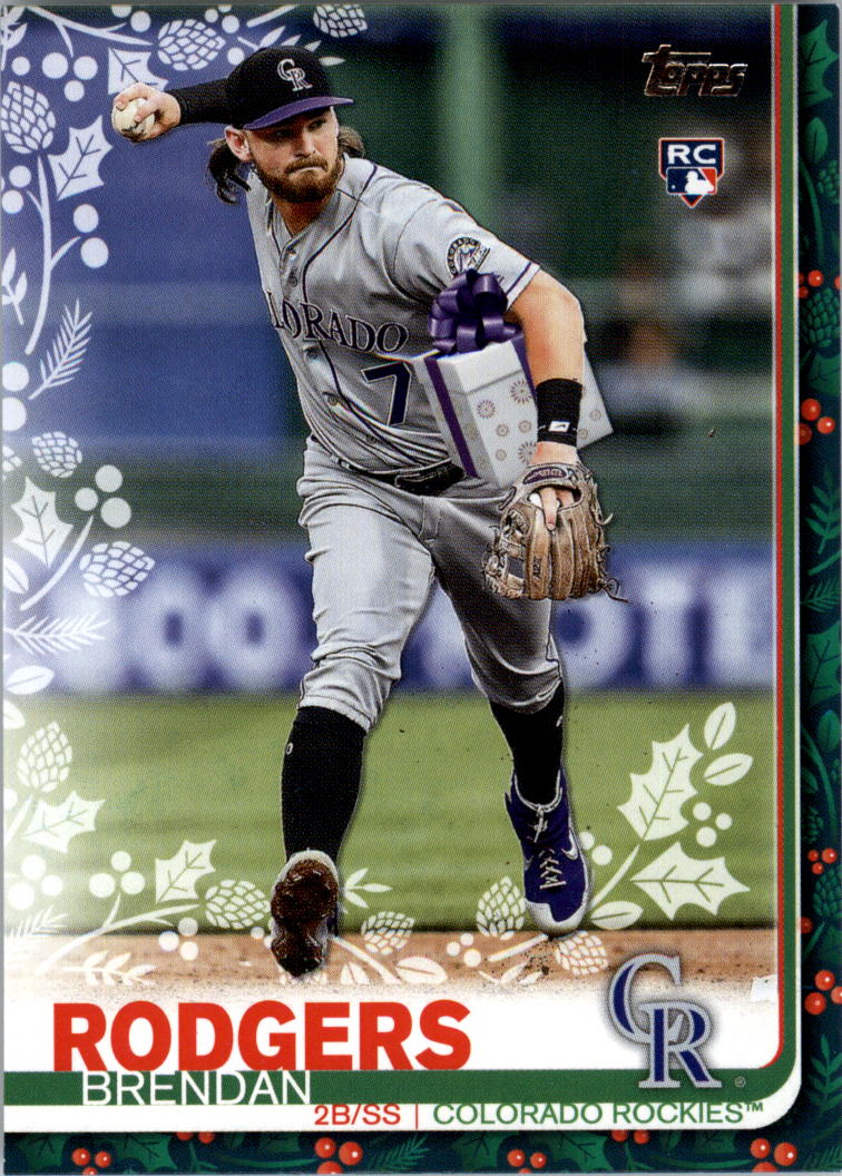 2019 Topps Walmart Holiday Baseball Card Pick (Base)