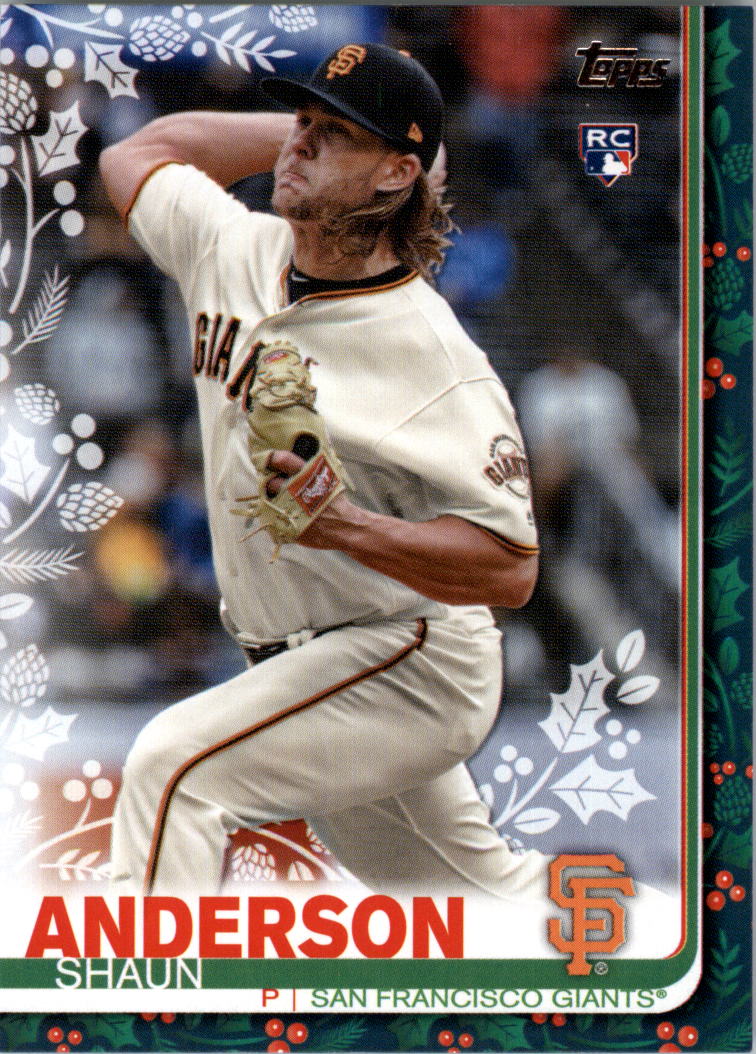 2019 Topps Walmart Holiday Baseball Card Pick (Base)