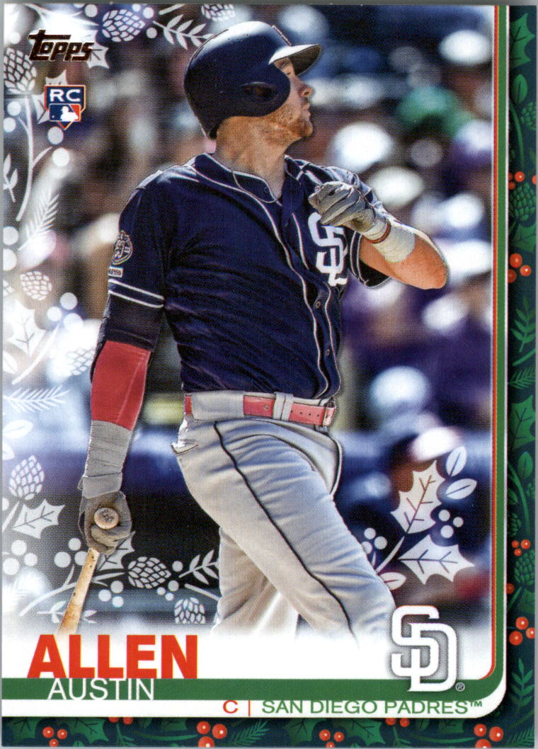 2019 Topps Walmart Holiday Baseball Card Pick (Base)