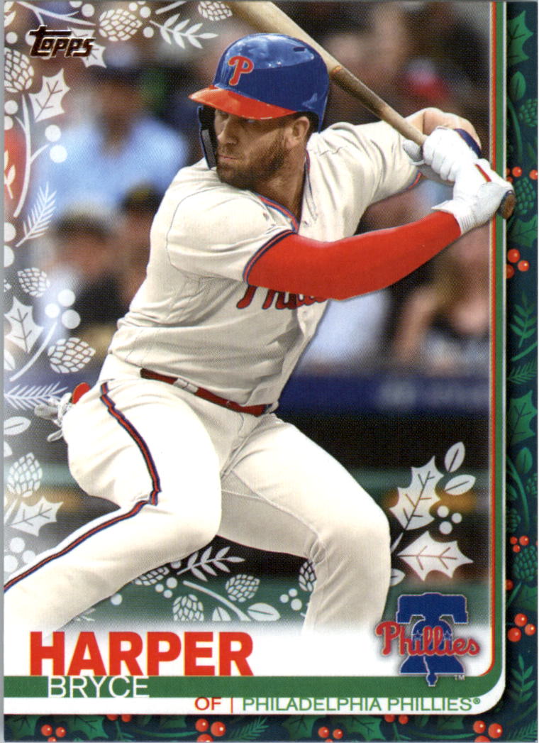 2019 Topps Walmart Holiday Baseball Card Pick (Base)