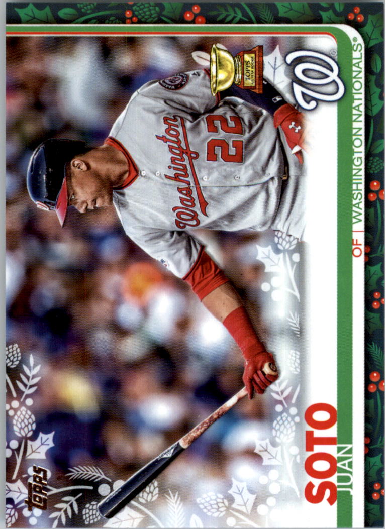 2019 Topps Walmart Holiday Baseball Card Pick (Base)