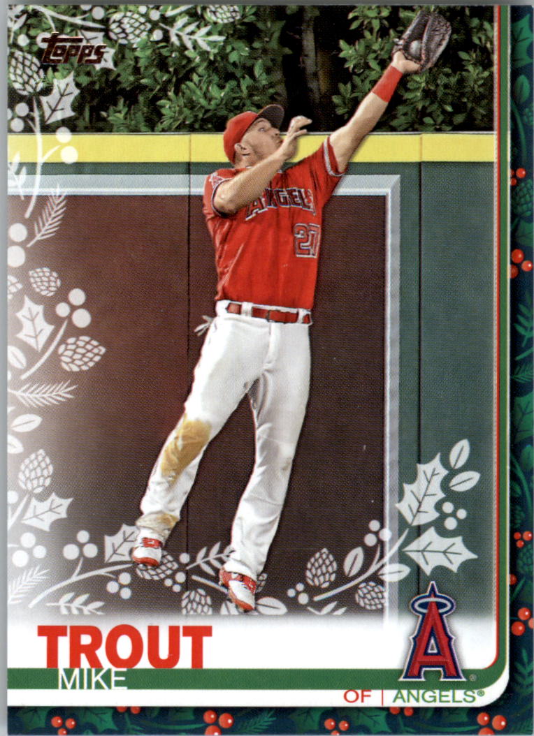 2019 Topps Walmart Holiday Baseball Card Pick (Base)