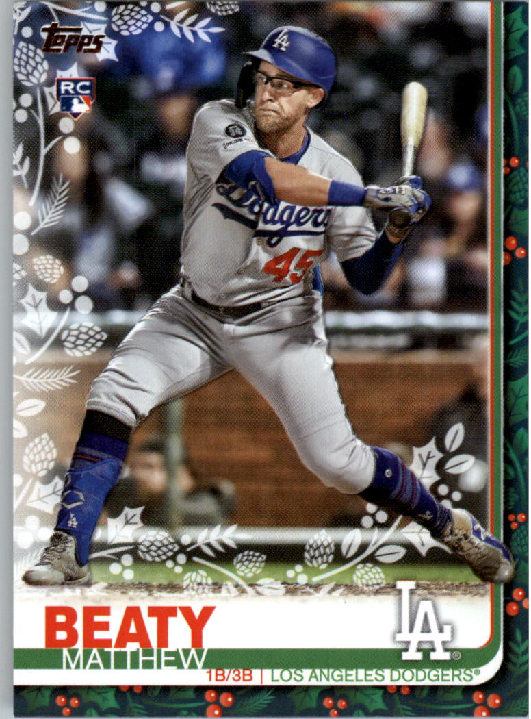 2019 Topps Walmart Holiday Baseball Card Pick (Base)