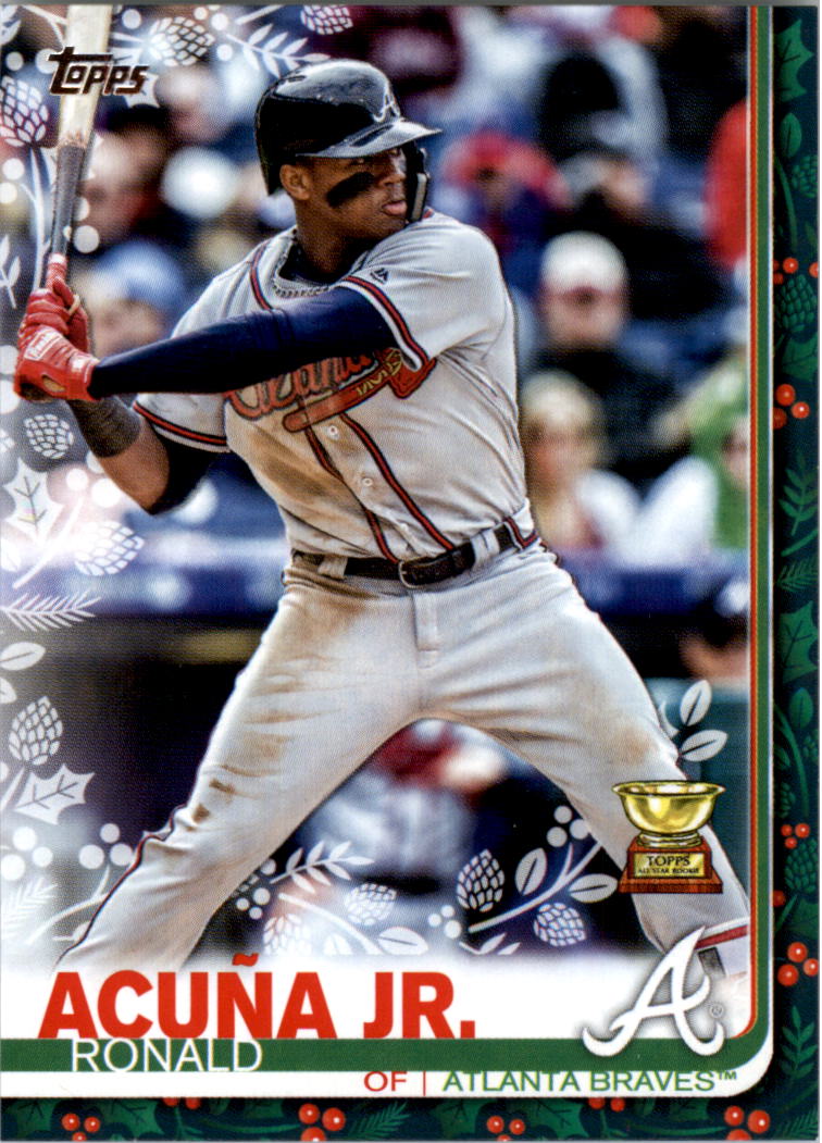 2019 Topps Walmart Holiday Baseball Card Pick (Base)