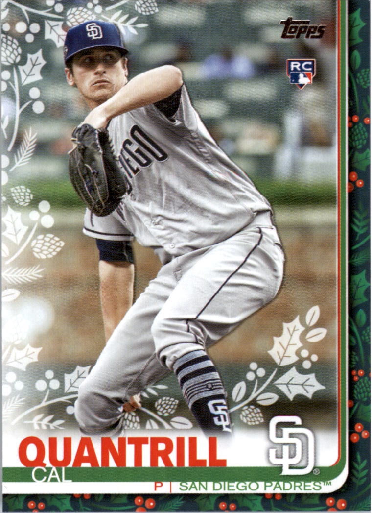 2019 Topps Walmart Holiday Baseball Card Pick (Base)