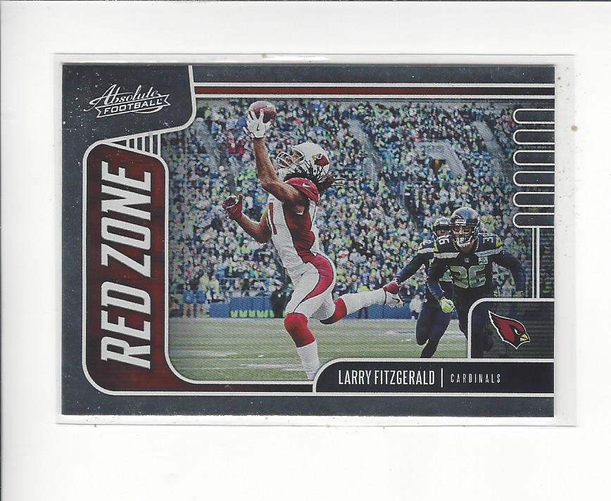 2019 Absolute Red Zone #1 Larry Fitzgerald
