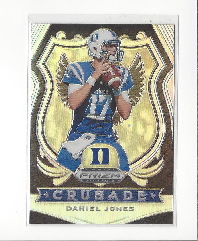 2020 Panini Prizm Draft Picks Prizms Silver #35 Daniel Jones C