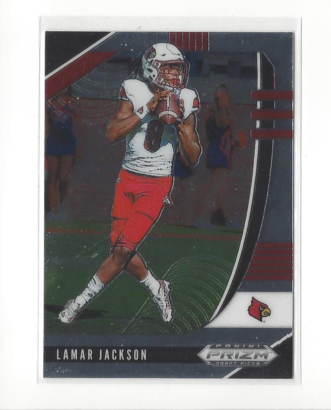 2020 Panini Prizm Draft Picks #63 Lamar Jackson