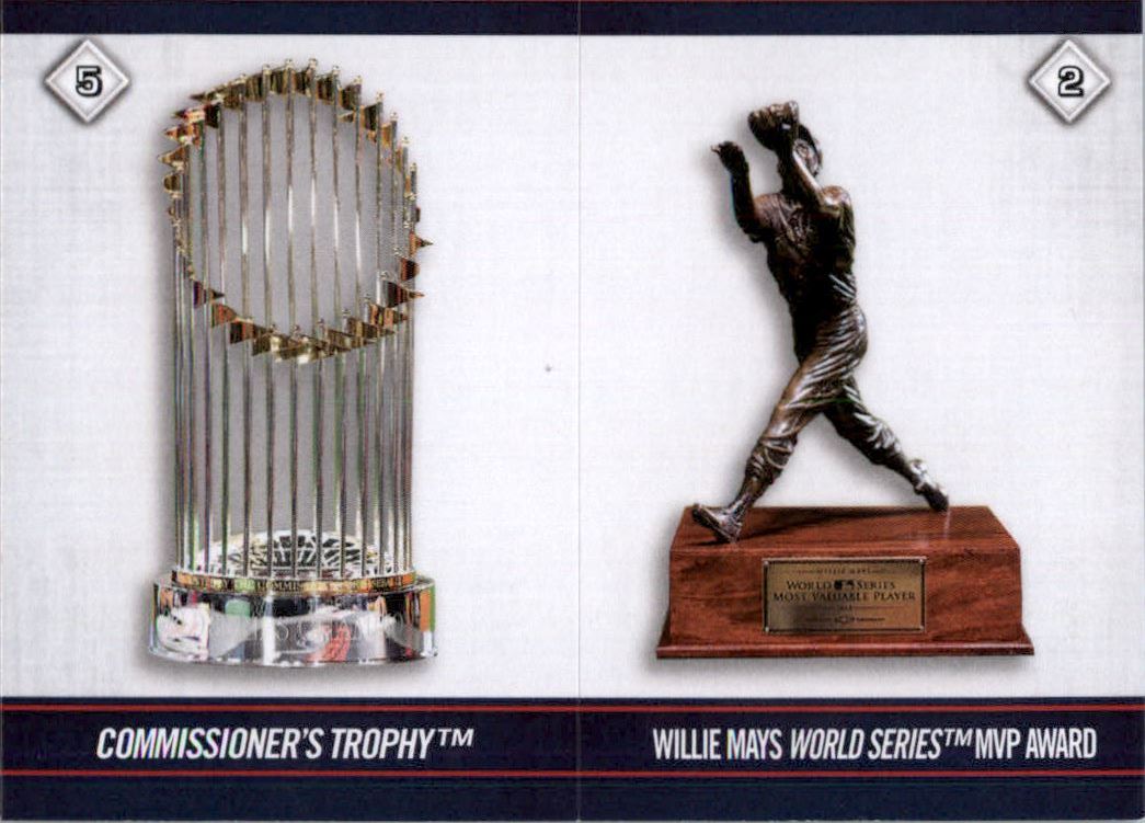 2020 Topps Stickers #2 Willie Mays World Series MVP Award/5