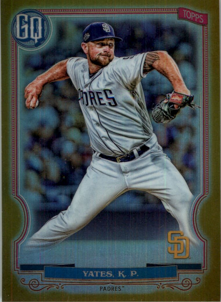 2020 Topps Gypsy Queen Chrome Box Toppers Gold Refractors #66 Kirby Yates