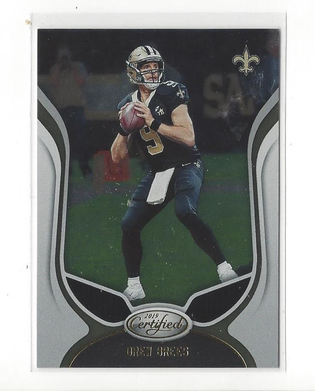2019 Certified #83 Drew Brees