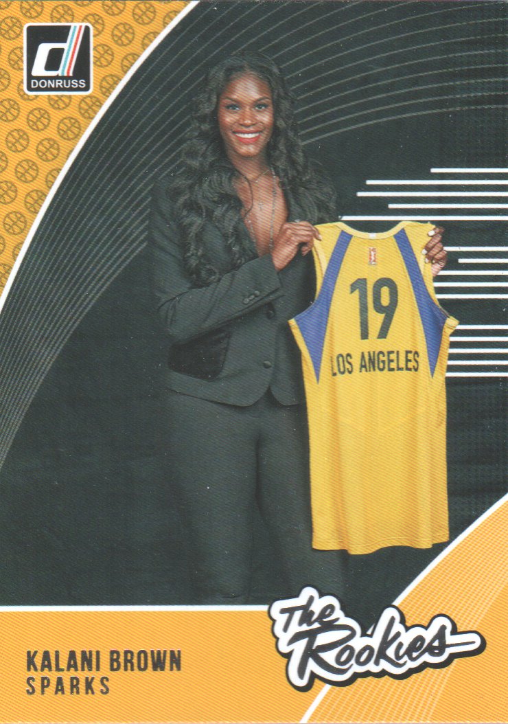 2019 Donruss WNBA The Rookies #8 Kalani Brown - NM-MT - GamesandCards ...