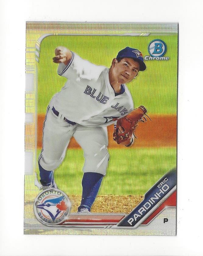 2019 Bowman Chrome Draft Refractors #BDC21 Eric Pardinho