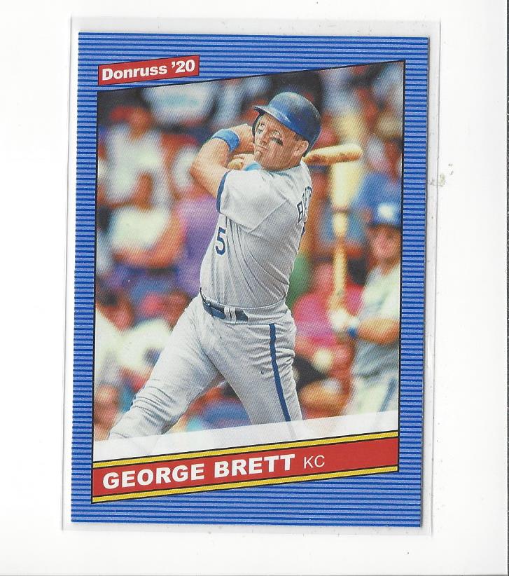 2020 Donruss #229 George Brett RETRO
