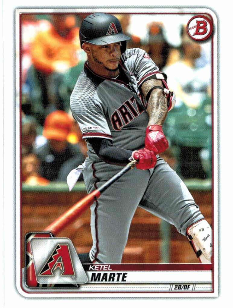 2022 Bowman Ketel Marte Arizona Diamondbacks #48