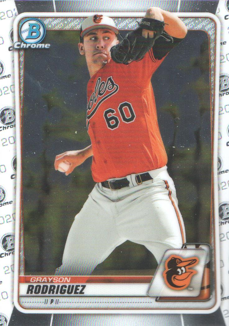 2020 Bowman Chrome Prospects Baseball BASE Cards: Pick from List - Picture 40 of 336
