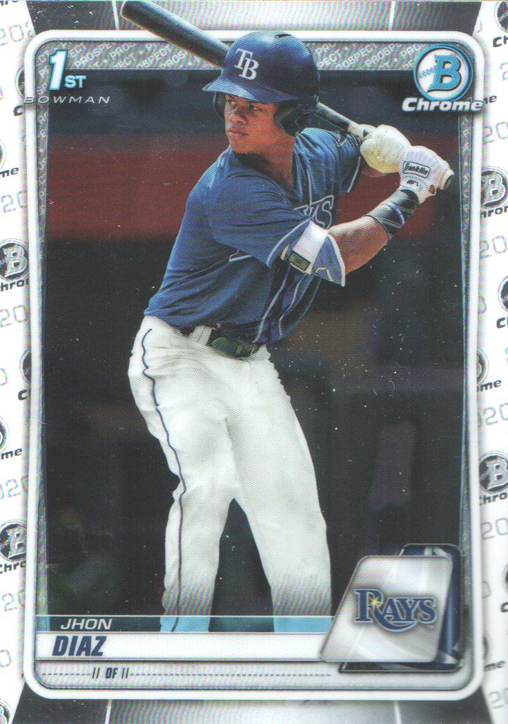2020 Bowman Chrome Prospects Baseball BASE Cards: Pick from List - Picture 52 of 336