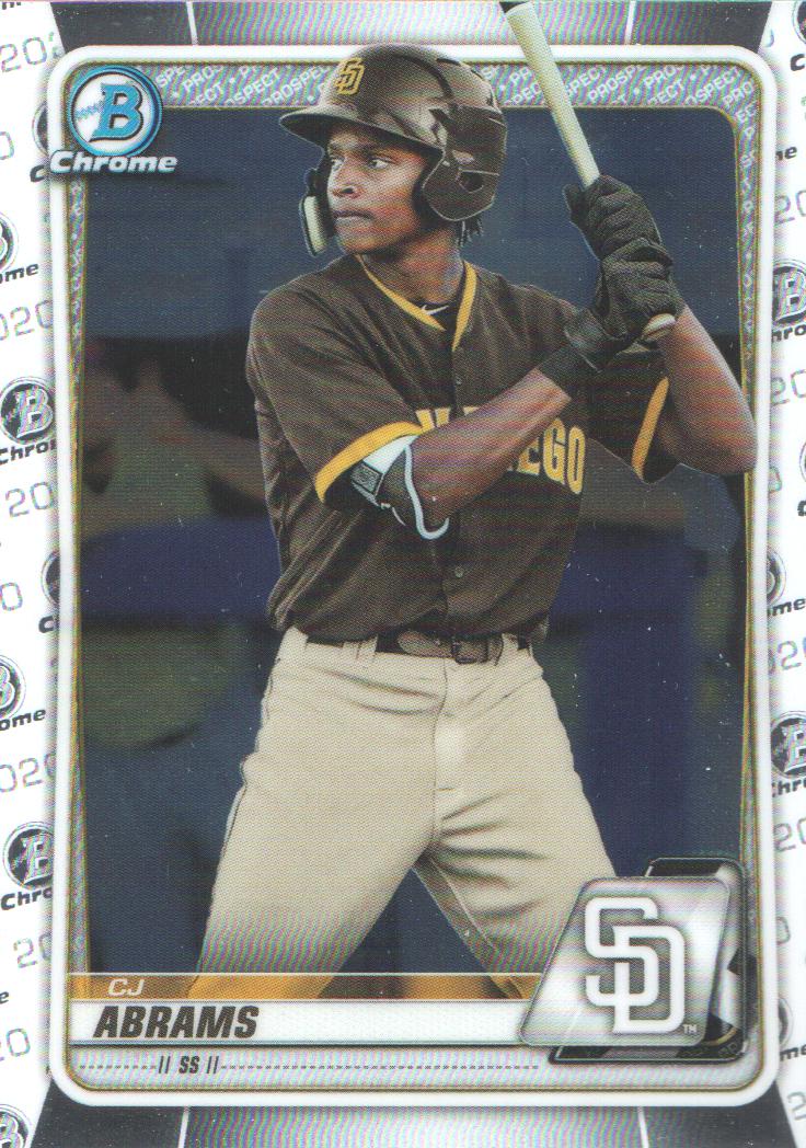 2020 Bowman Chrome Prospects Baseball BASE Cards: Pick from List - Picture 106 of 336