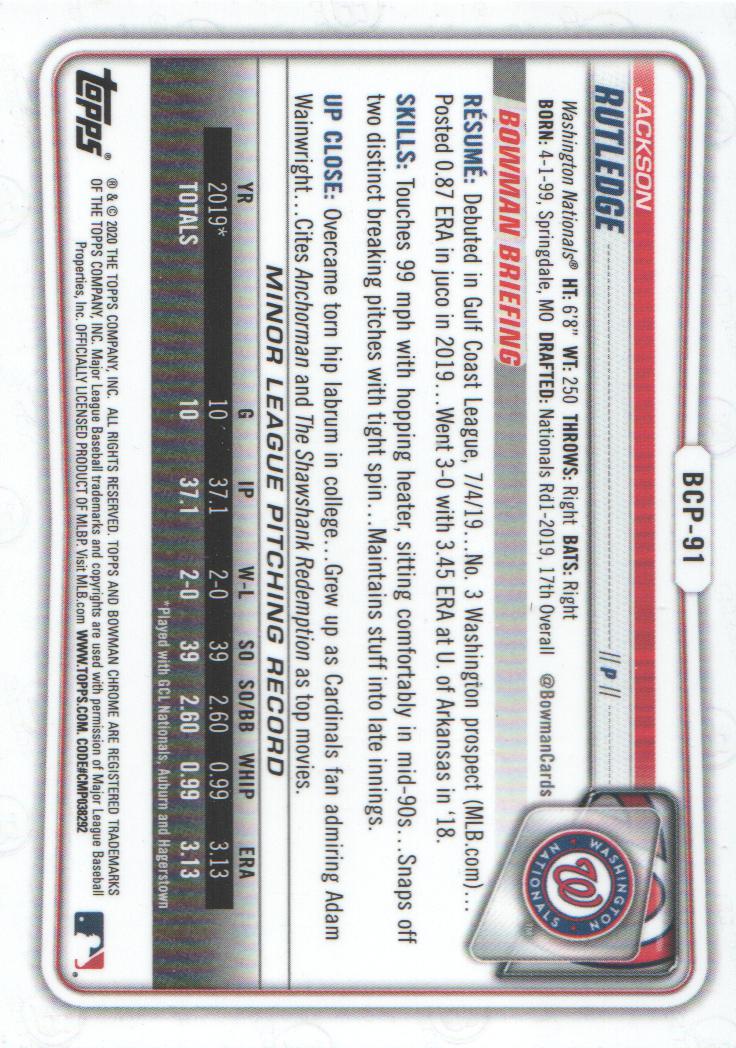 2020 Bowman Chrome Prospects Baseball BASE Cards: Pick from List - Picture 161 of 336