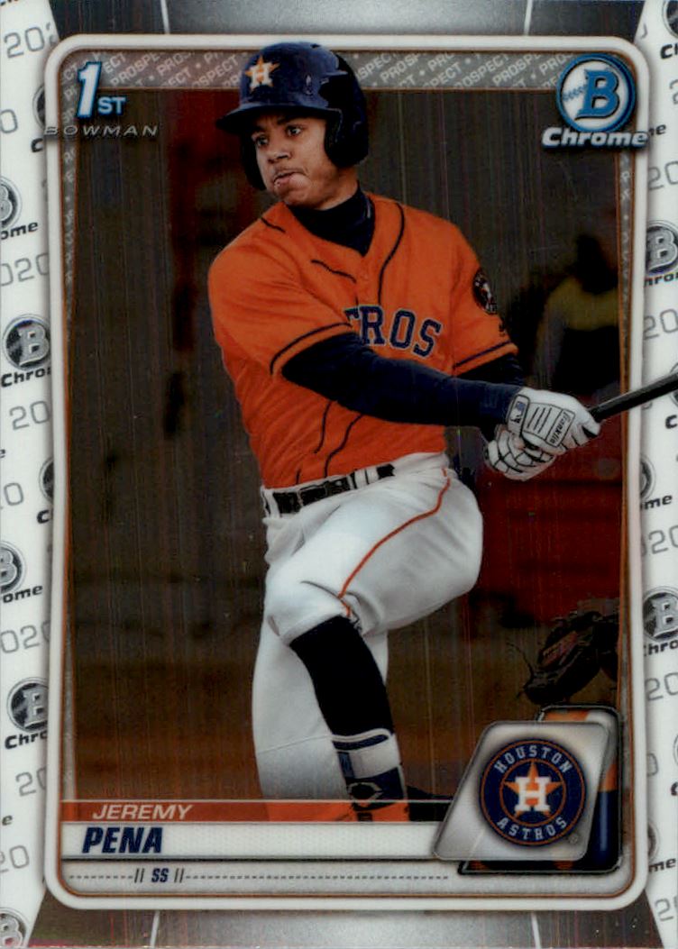 2020 Bowman Chrome Prospects #BCP61 Jeremy Pena