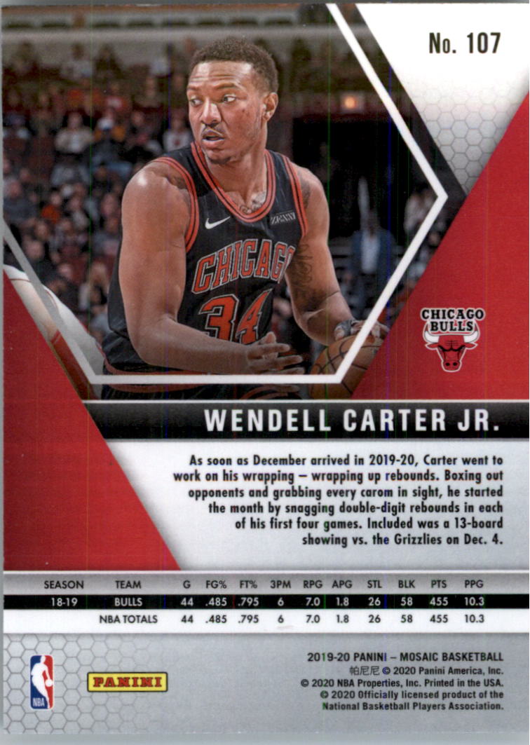 2019-20 Panini Mosaic Basketball Card Pick (Base) 101-300 - Picture 15 of 395