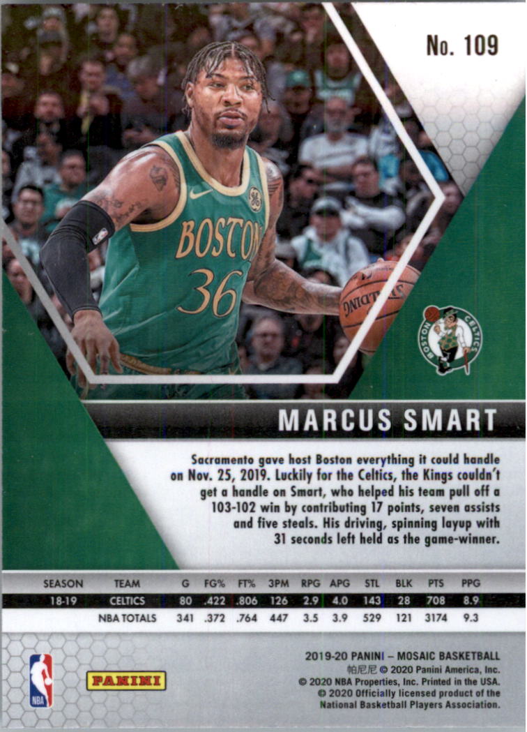 2019-20 Panini Mosaic Basketball Card Pick (Base) 101-300 - Picture 19 of 395