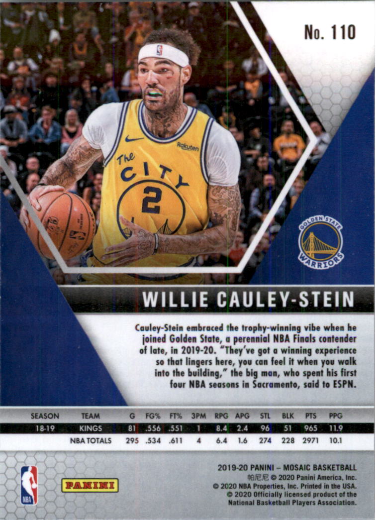 2019-20 Panini Mosaic Basketball Card Pick (Base) 101-300 - Picture 21 of 395