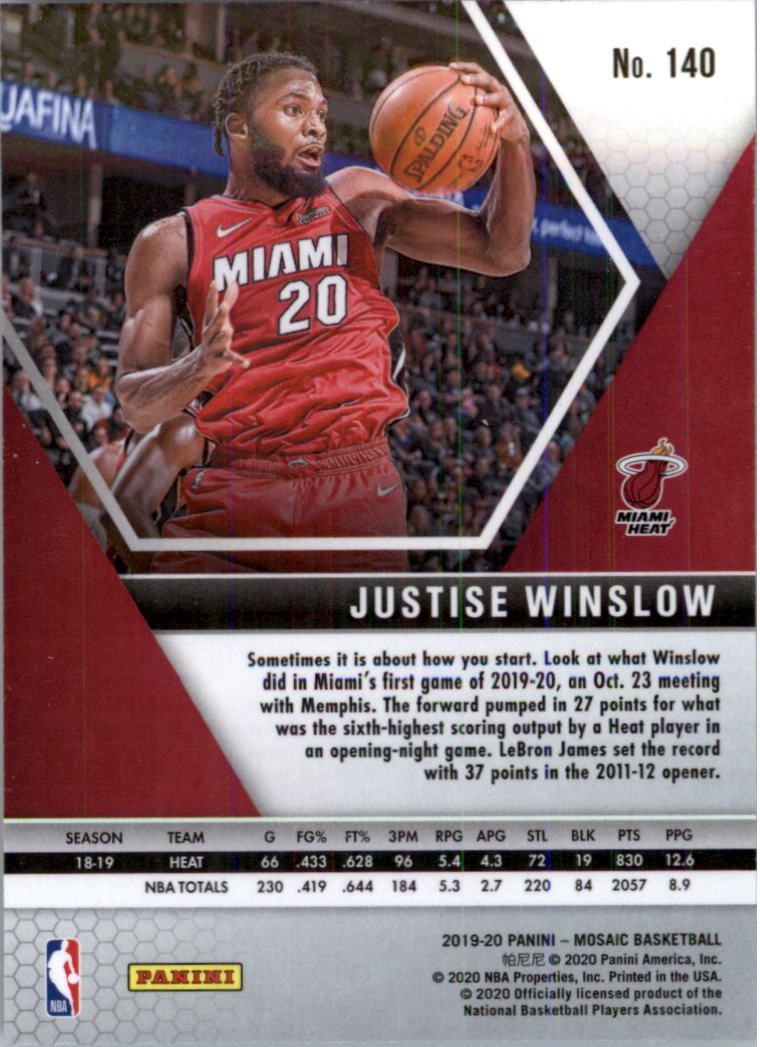 2019-20 Panini Mosaic Basketball Card Pick (Base) 101-300 - Picture 81 of 395