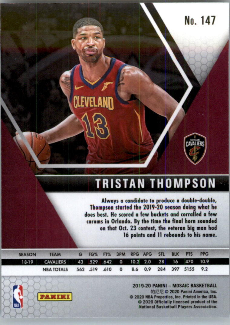 2019-20 Panini Mosaic Basketball Card Pick (Base) 101-300 - Picture 95 of 395