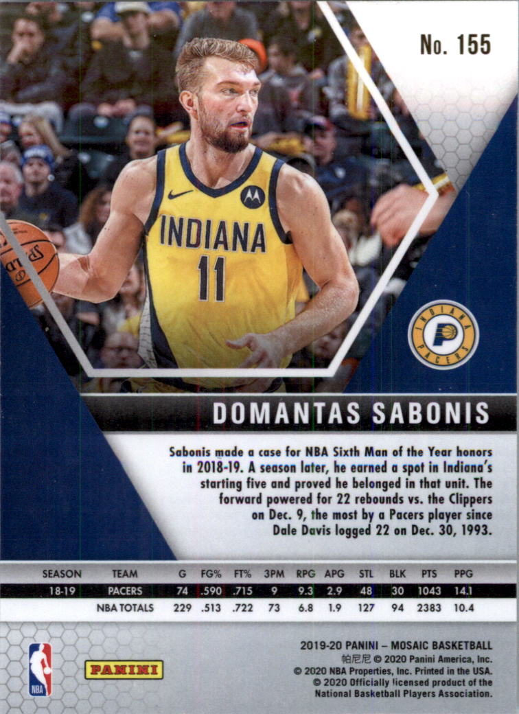 2019-20 Panini Mosaic Basketball Card Pick (Base) 101-300 - Picture 111 of 395