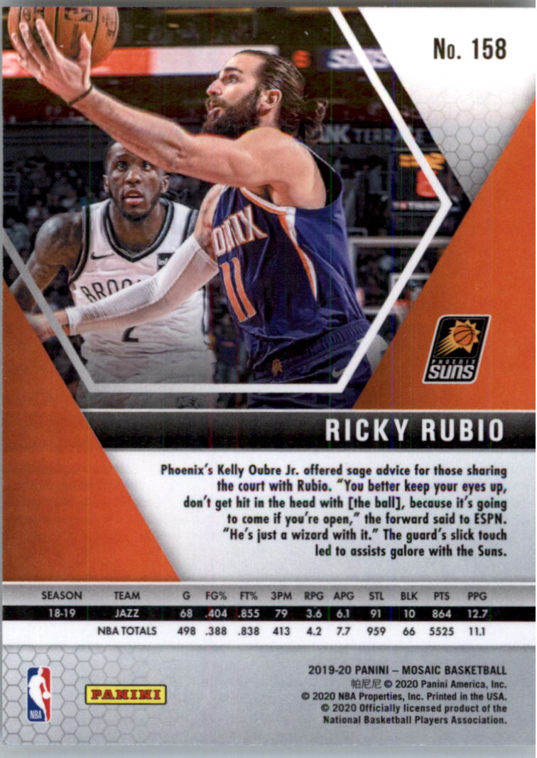 2019-20 Panini Mosaic Basketball Card Pick (Base) 101-300 - Picture 117 of 395