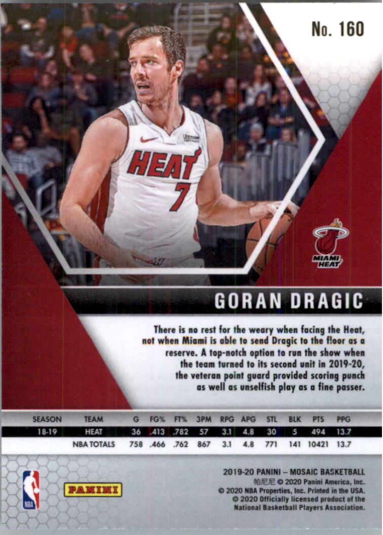 2019-20 Panini Mosaic Basketball Card Pick (Base) 101-300 - Picture 121 of 395