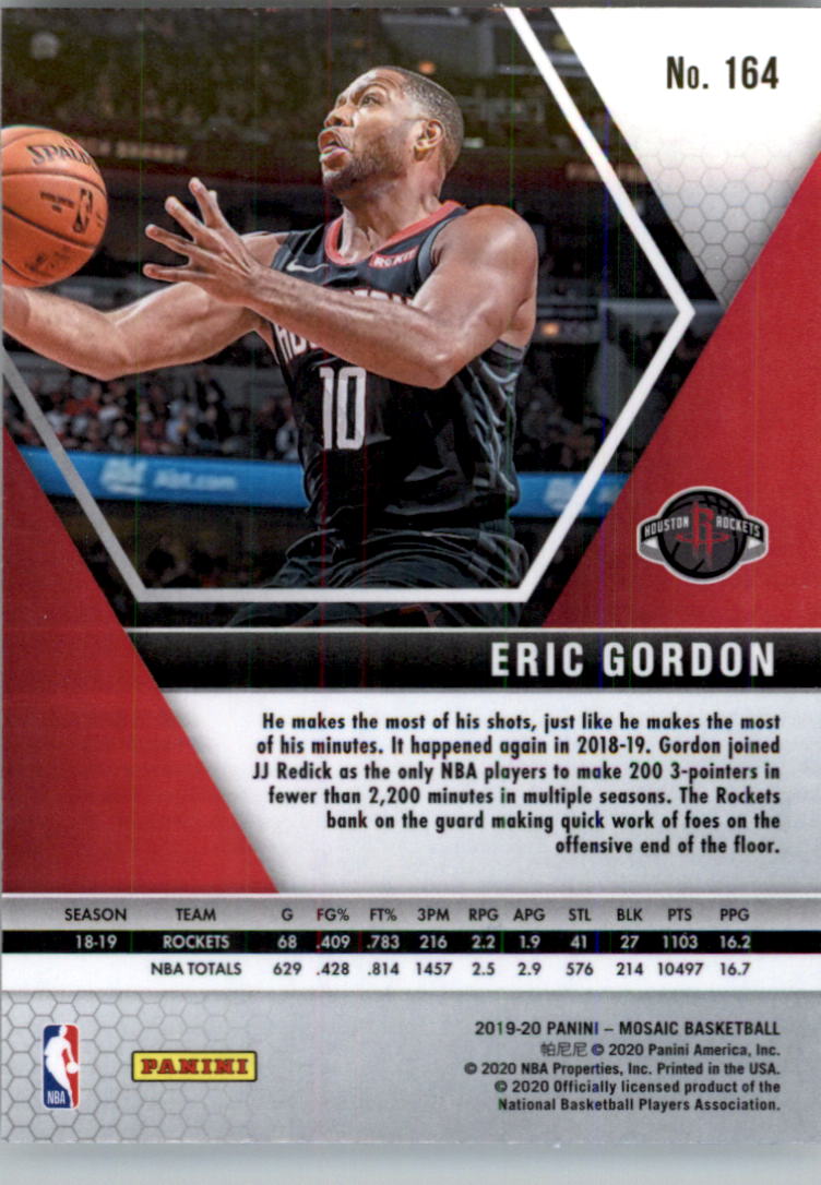 2019-20 Panini Mosaic Basketball Card Pick (Base) 101-300 - Picture 129 of 395