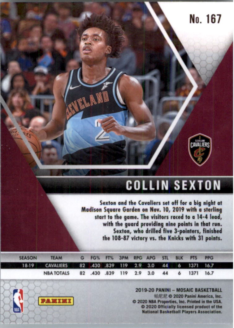 2019-20 Panini Mosaic Basketball Card Pick (Base) 101-300 - Picture 135 of 395