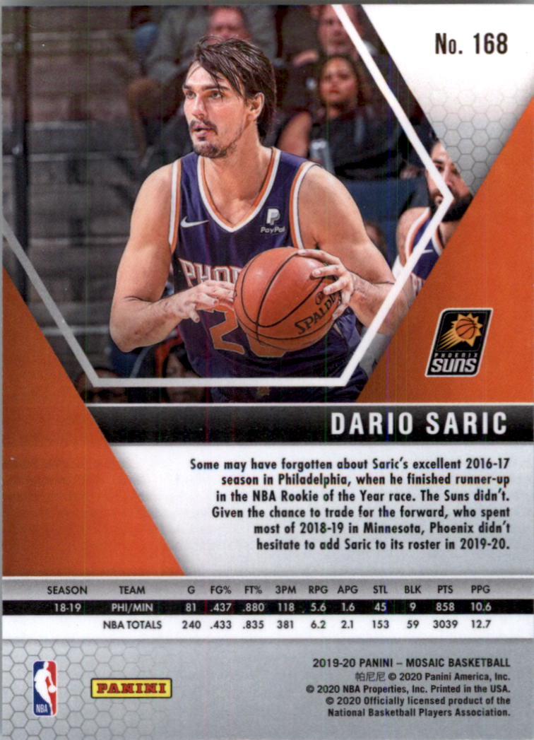 2019-20 Panini Mosaic Basketball Card Pick (Base) 101-300 - Picture 137 of 395