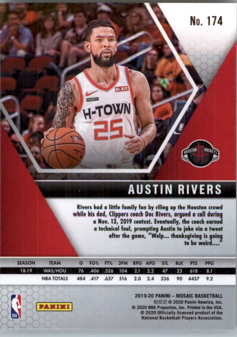 2019-20 Panini Mosaic Basketball Card Pick (Base) 101-300 - Picture 149 of 395