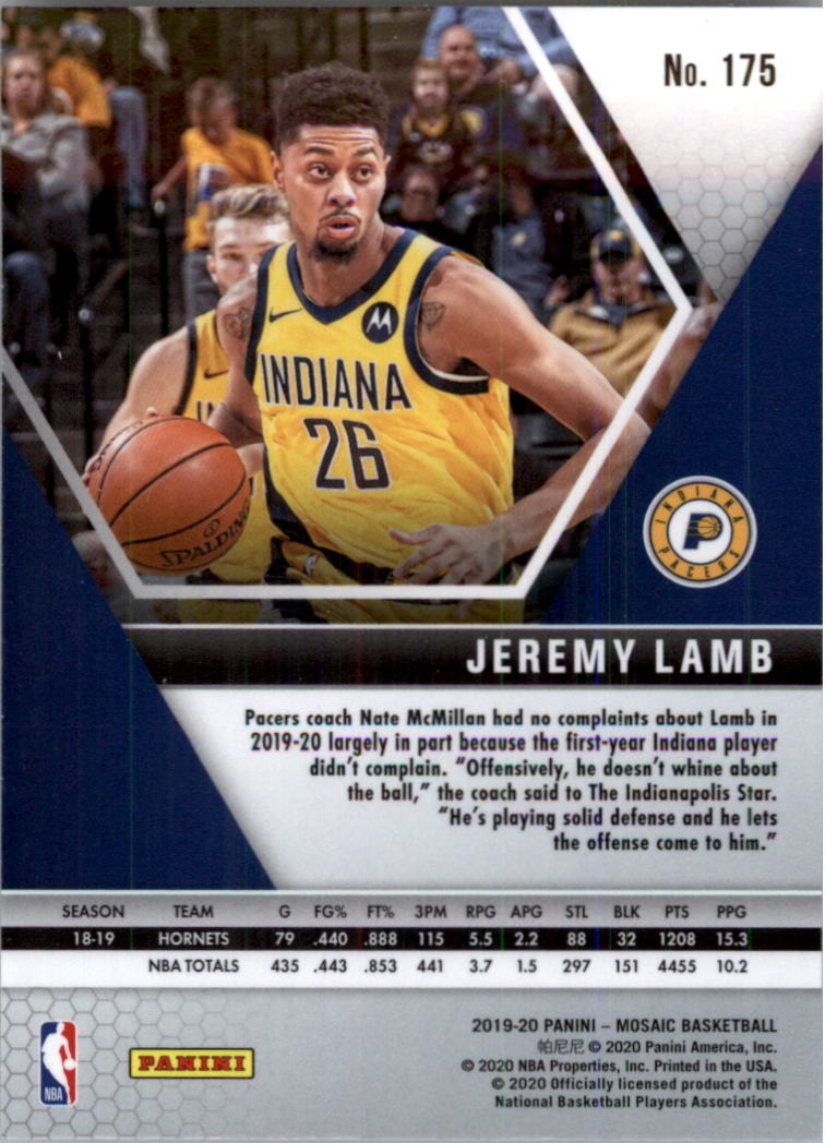 2019-20 Panini Mosaic Basketball Card Pick (Base) 101-300 - Picture 151 of 395