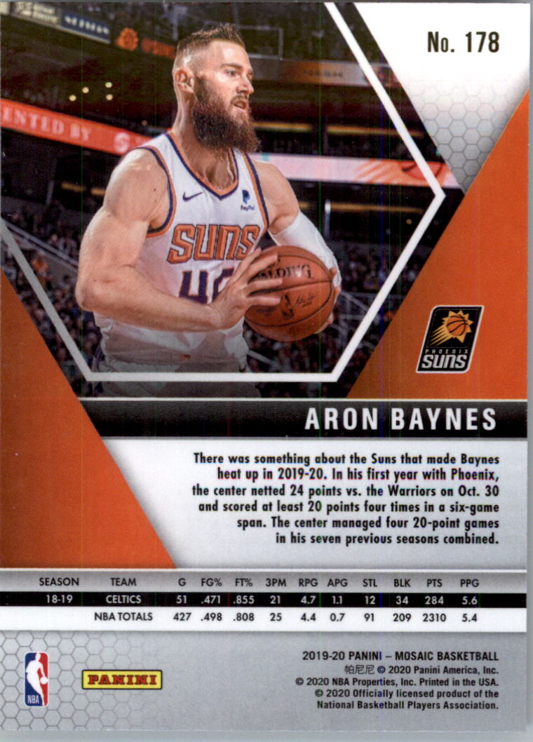 2019-20 Panini Mosaic Basketball Card Pick (Base) 101-300 - Picture 157 of 395