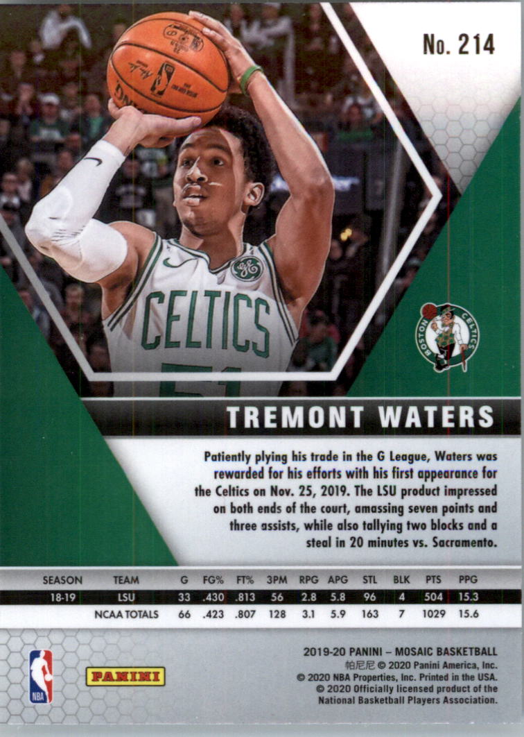 2019-20 Panini Mosaic Basketball Card Pick (Base) 101-300 - Picture 227 of 395