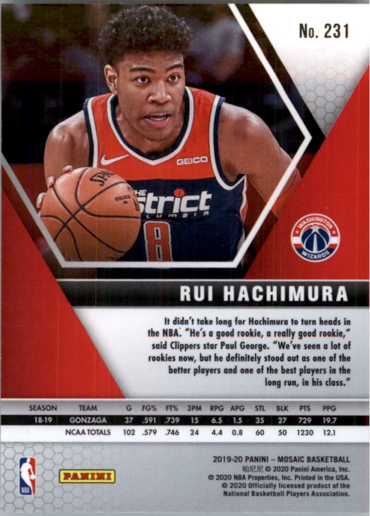 2019-20 Panini Mosaic Basketball Card Pick (Base) 101-300 - Picture 261 of 395