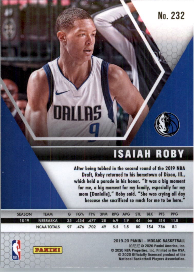 2019-20 Panini Mosaic Basketball Card Pick (Base) 101-300 - Picture 263 of 395