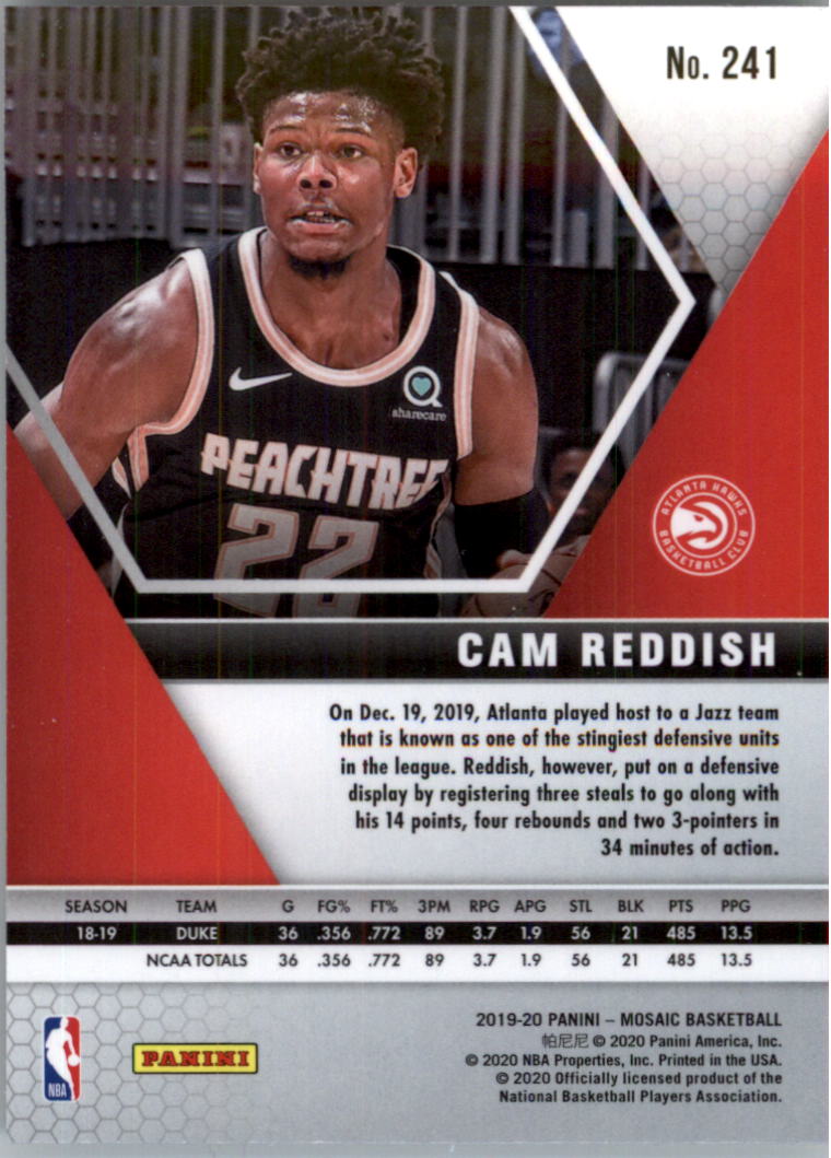 2019-20 Panini Mosaic Basketball Card Pick (Base) 101-300 - Picture 281 of 395